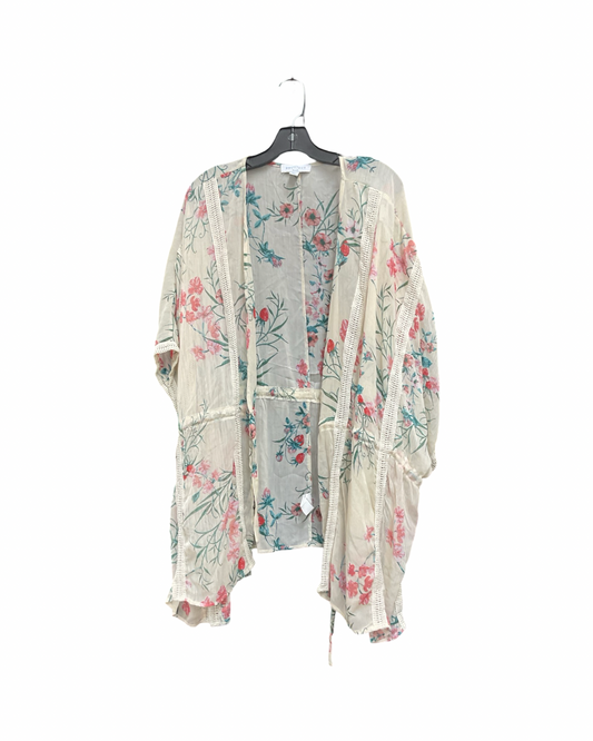 Cardigan By Boutique + In Cream, Size:2X