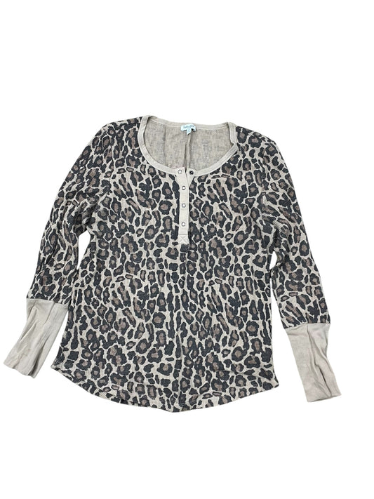 Top Ls By Splendid In Brown & Tan, Size:L