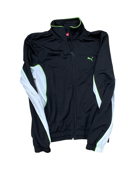 Athletic Jacket By Puma In Black, Size:L