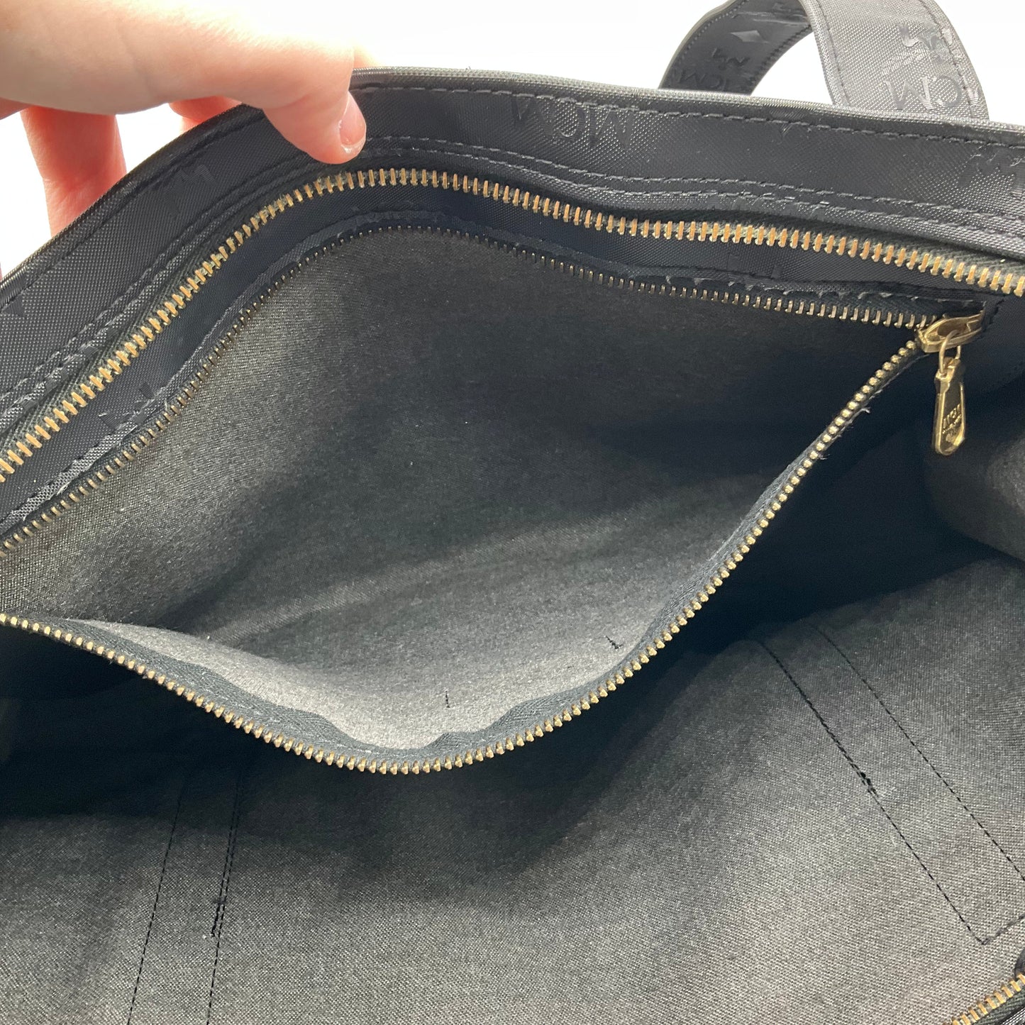 Tote Luxury Designer By Mcm, Size: Large