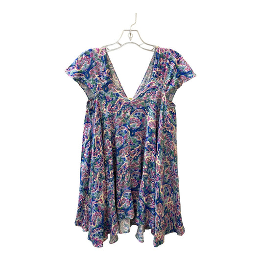 Top Ss By Matilda Jane In Blue & Purple, Size:S