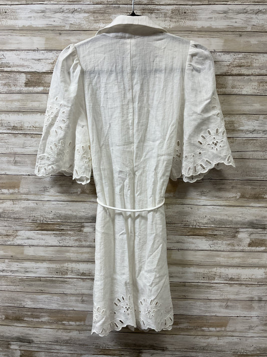 Dress Casual Short By H&M In White, Size:S