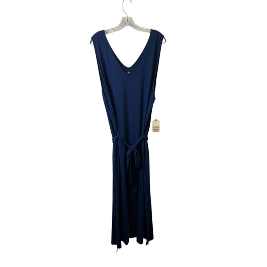 Dress Casual Maxi By St Johns Bay In Blue, Size:2X