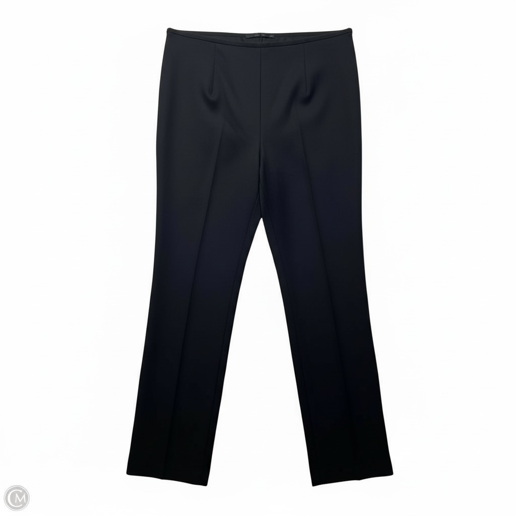 Wool Pants Designer By Escada In Black, Size: 12 (42 EU)