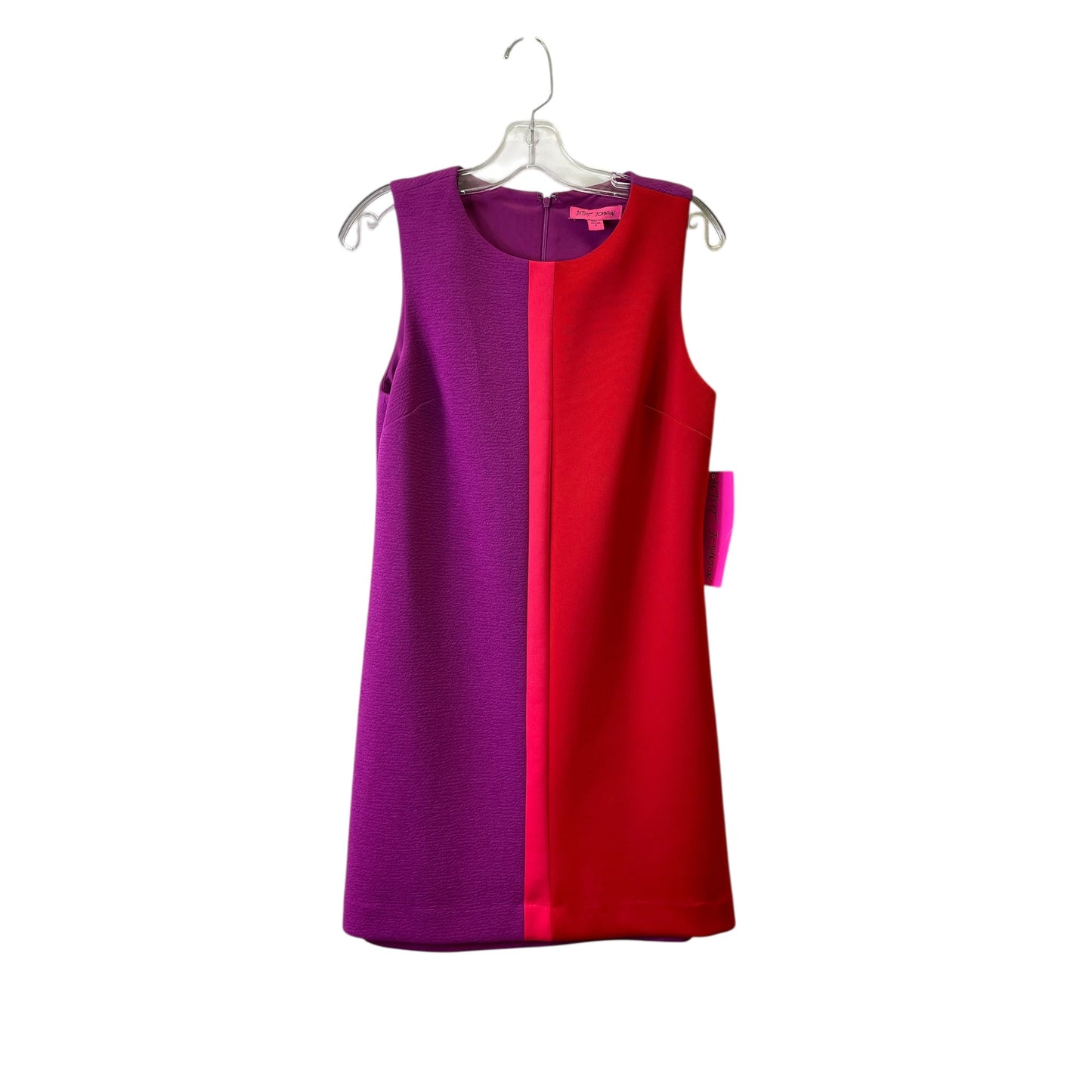 Dress Work By Betsey Johnson In Purple & Red, Size:S