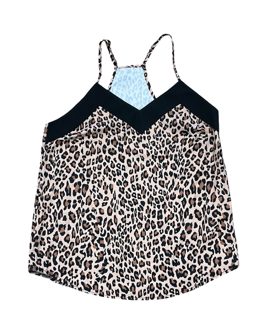 Top Sleeveless By Clothes Mentor In Animal Print, Size:L