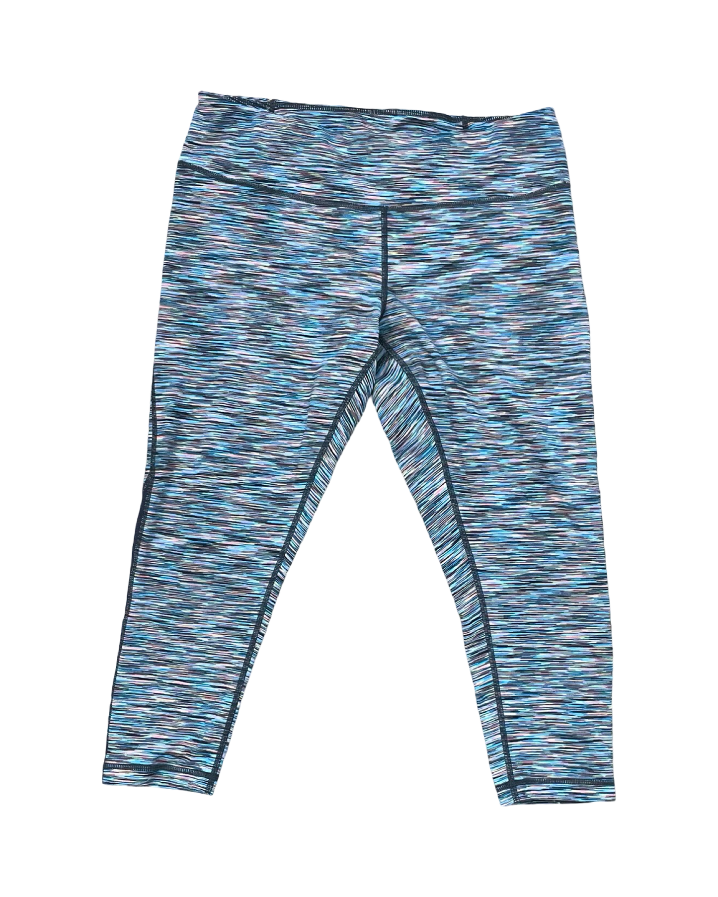 Athletic Leggings Capris By Zella In Multi, Size:L