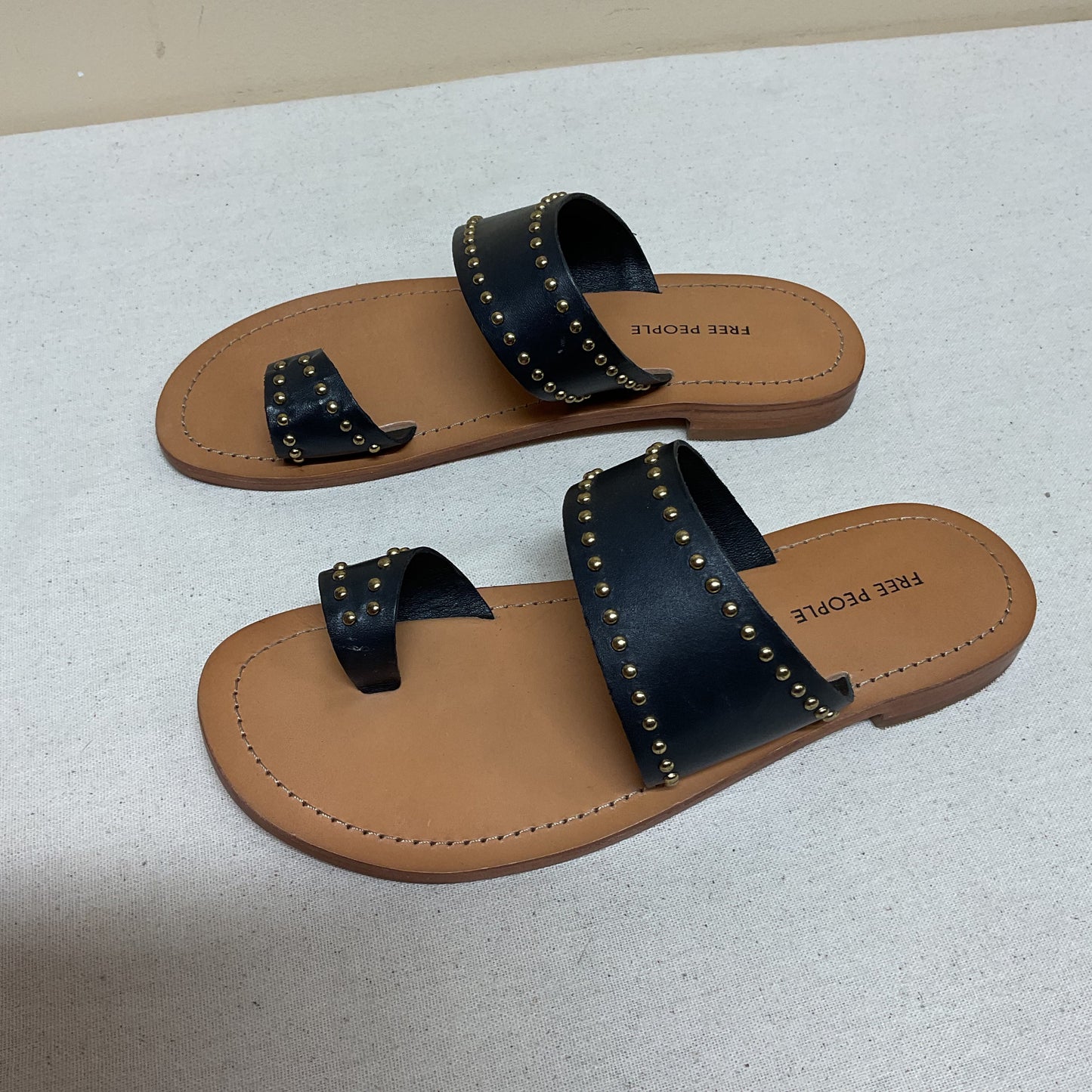 Sandals Flats By Free People In Black, Size:6