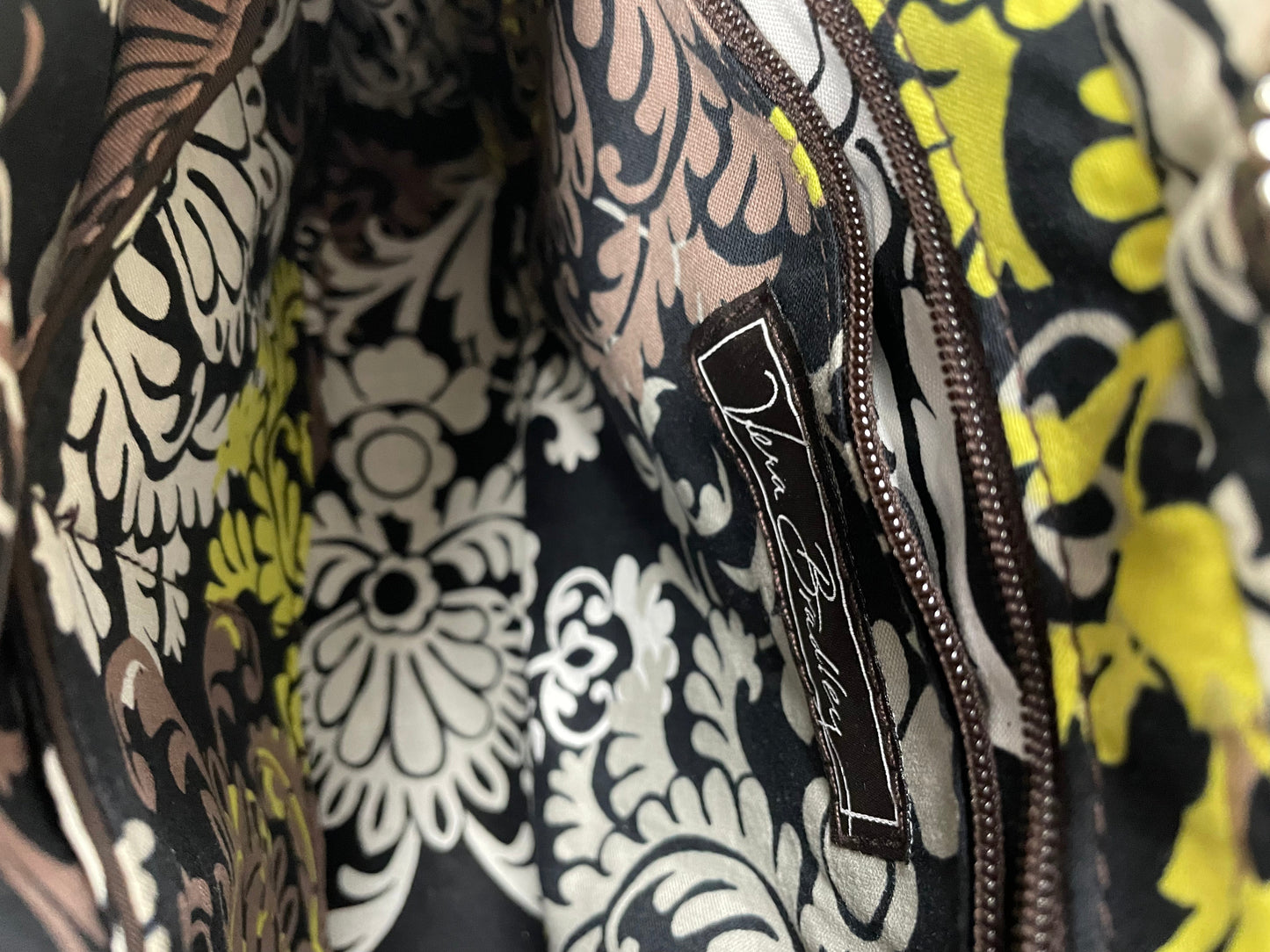 Handbag By Vera Bradley In Brown, Size:Medium