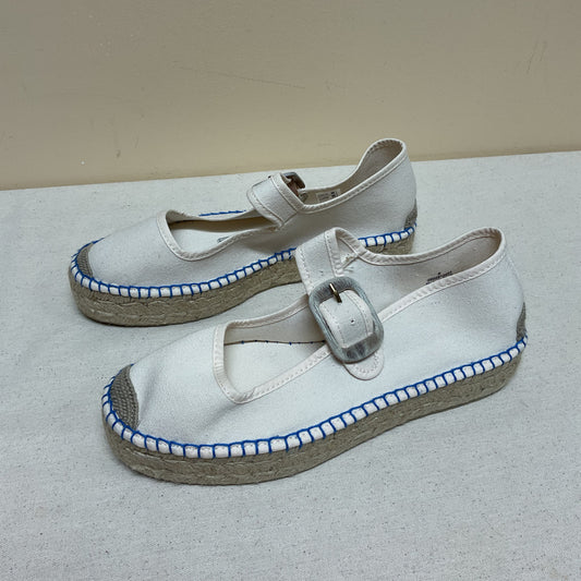 Shoes Flats By Free People In Cream, Size:11