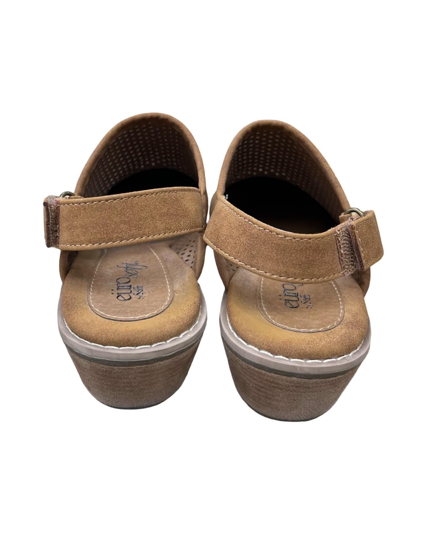 Shoes Heels Block By Sofft In Brown, Size:6.5