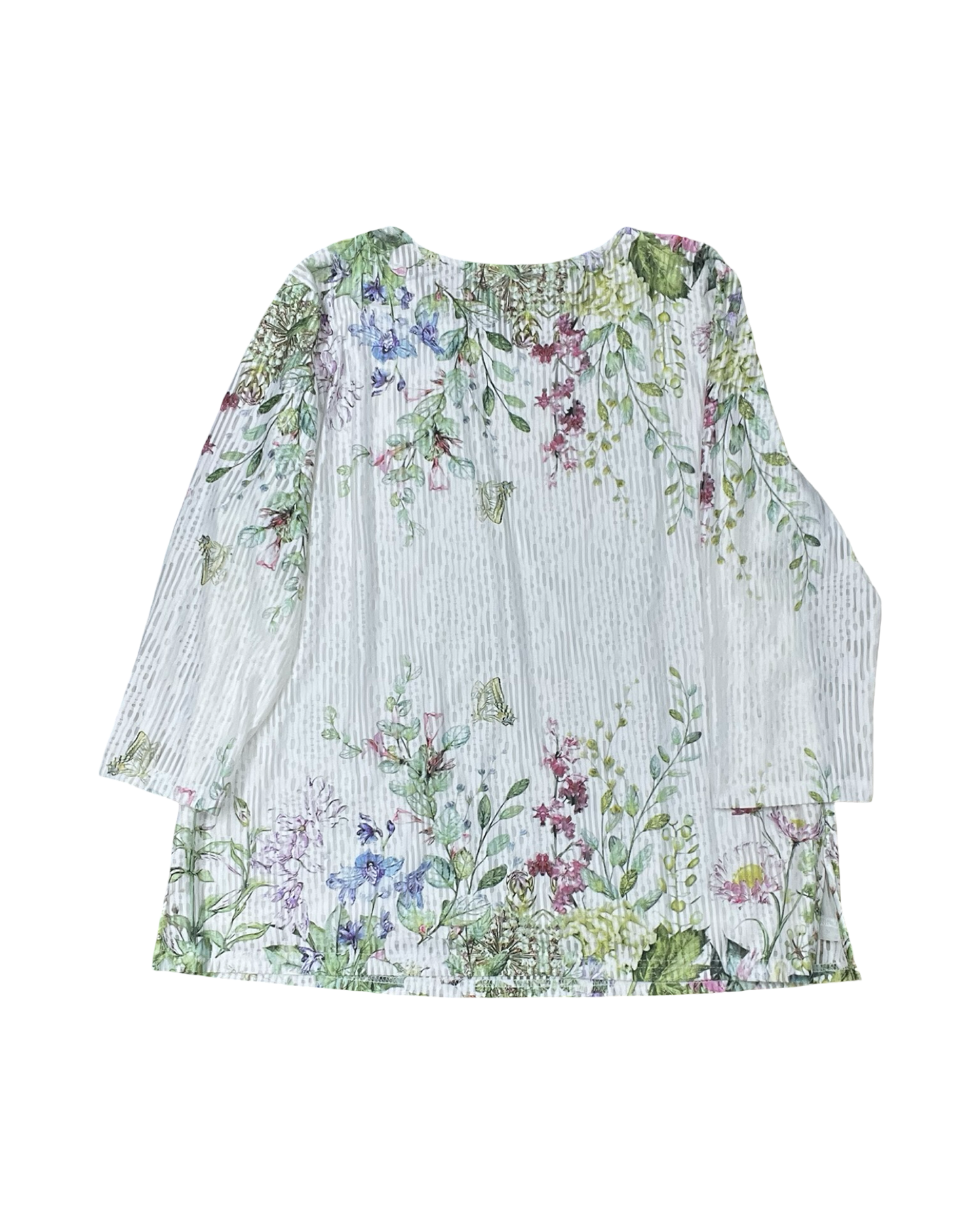 Top Ls By Clothes Mentor In White, Size:Xl