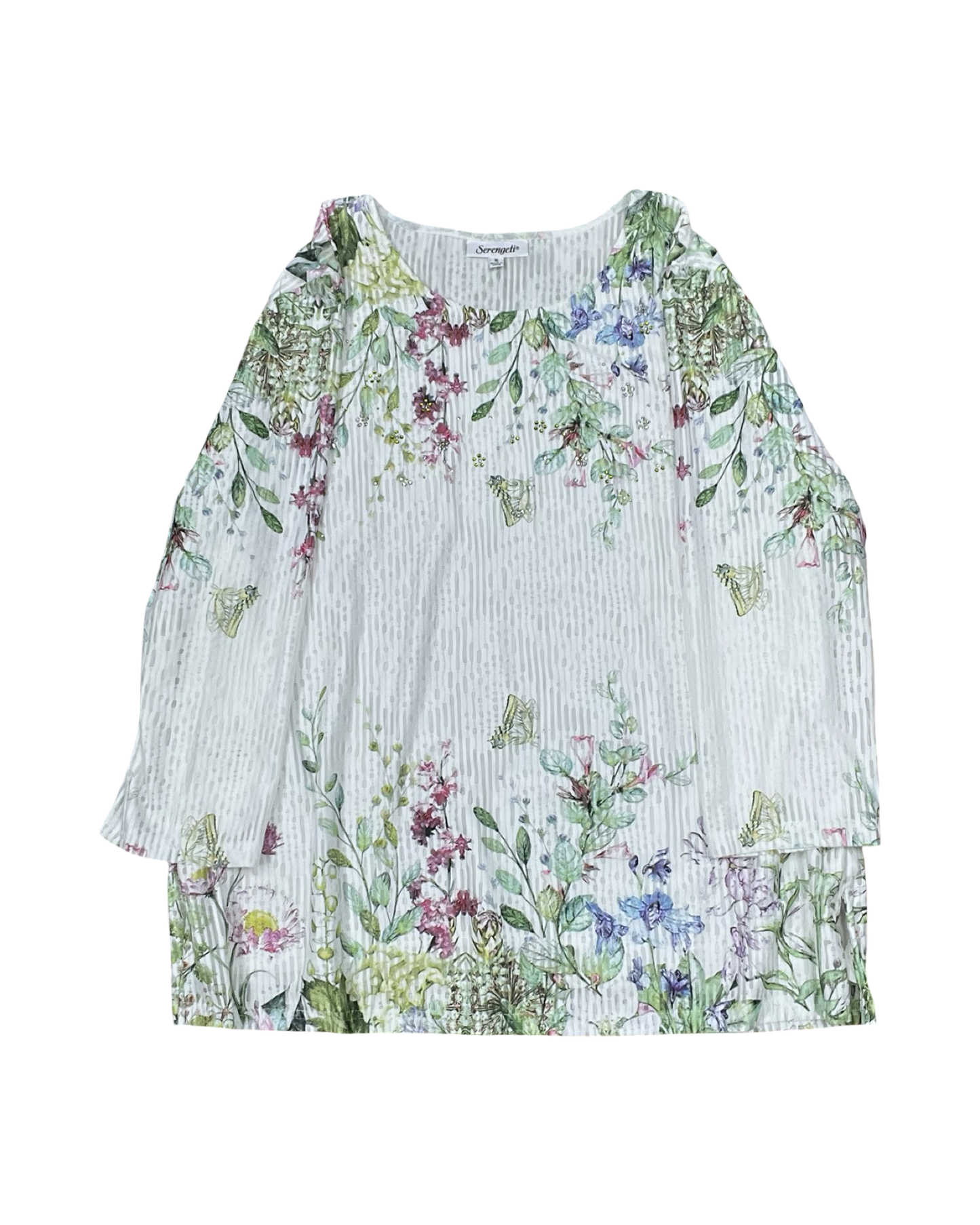 Top Ls By Clothes Mentor In White, Size:Xl