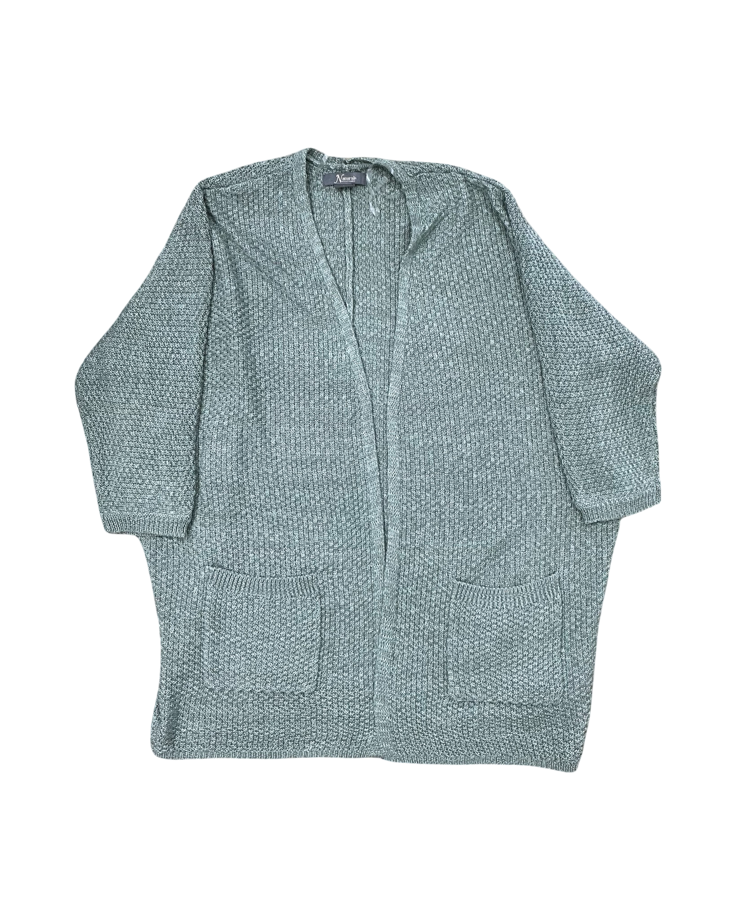 Cardigan By Natural Reflections In Green, Size:S