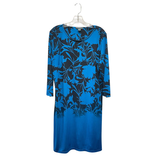 Dress Casual Short By Covington In Black & Blue, Size:Xl