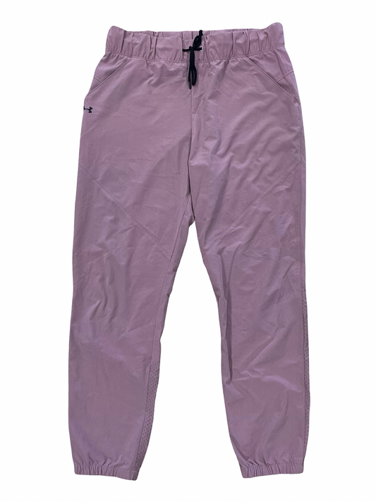 Athletic Pants By Under Armour In Pink, Size:M
