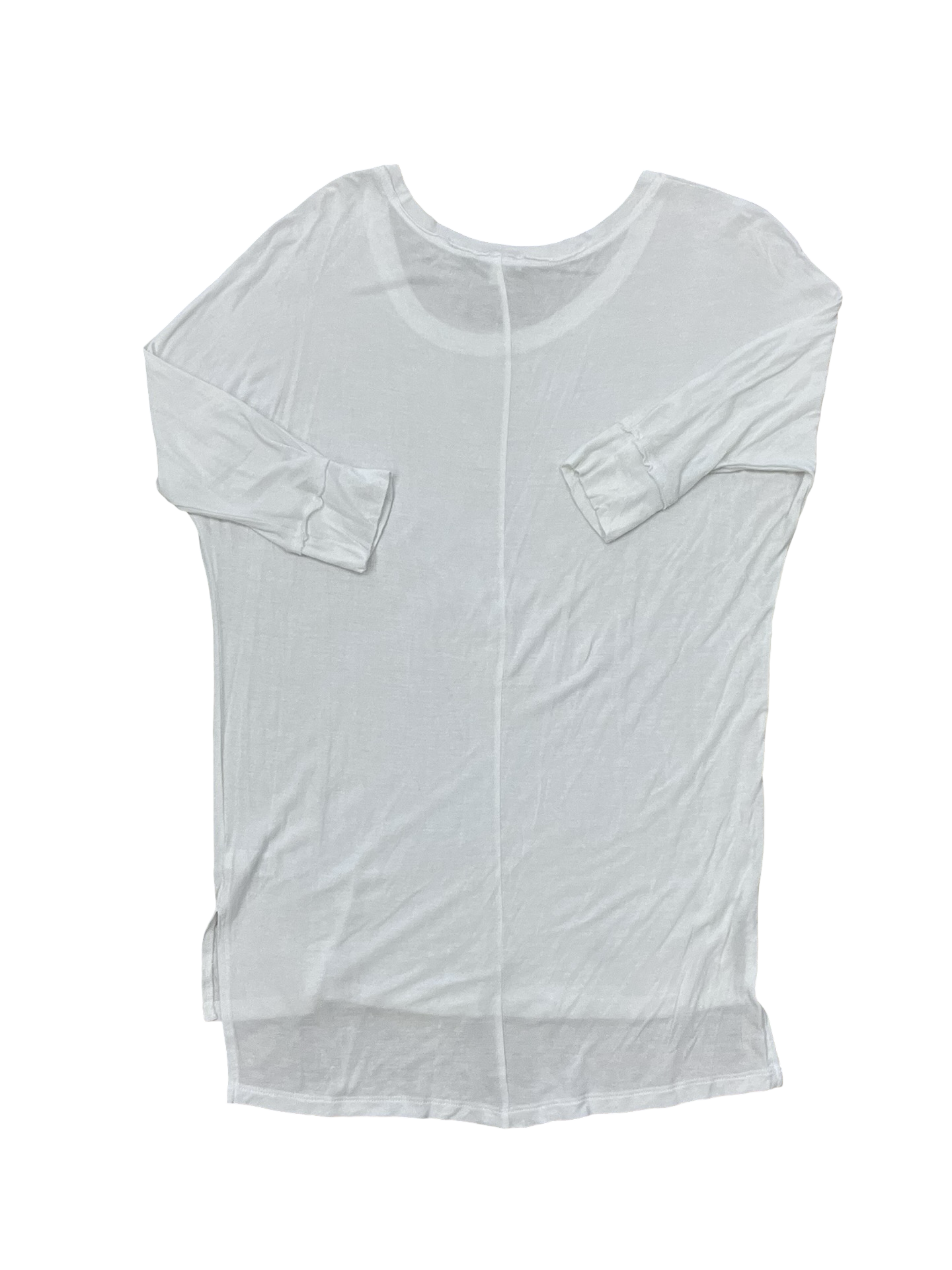 Top 3/4 Sleeve By Express In White, Size:M