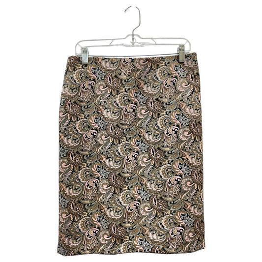 Skirt Mini & Short By Philosophy In Paisley Print, Size:10