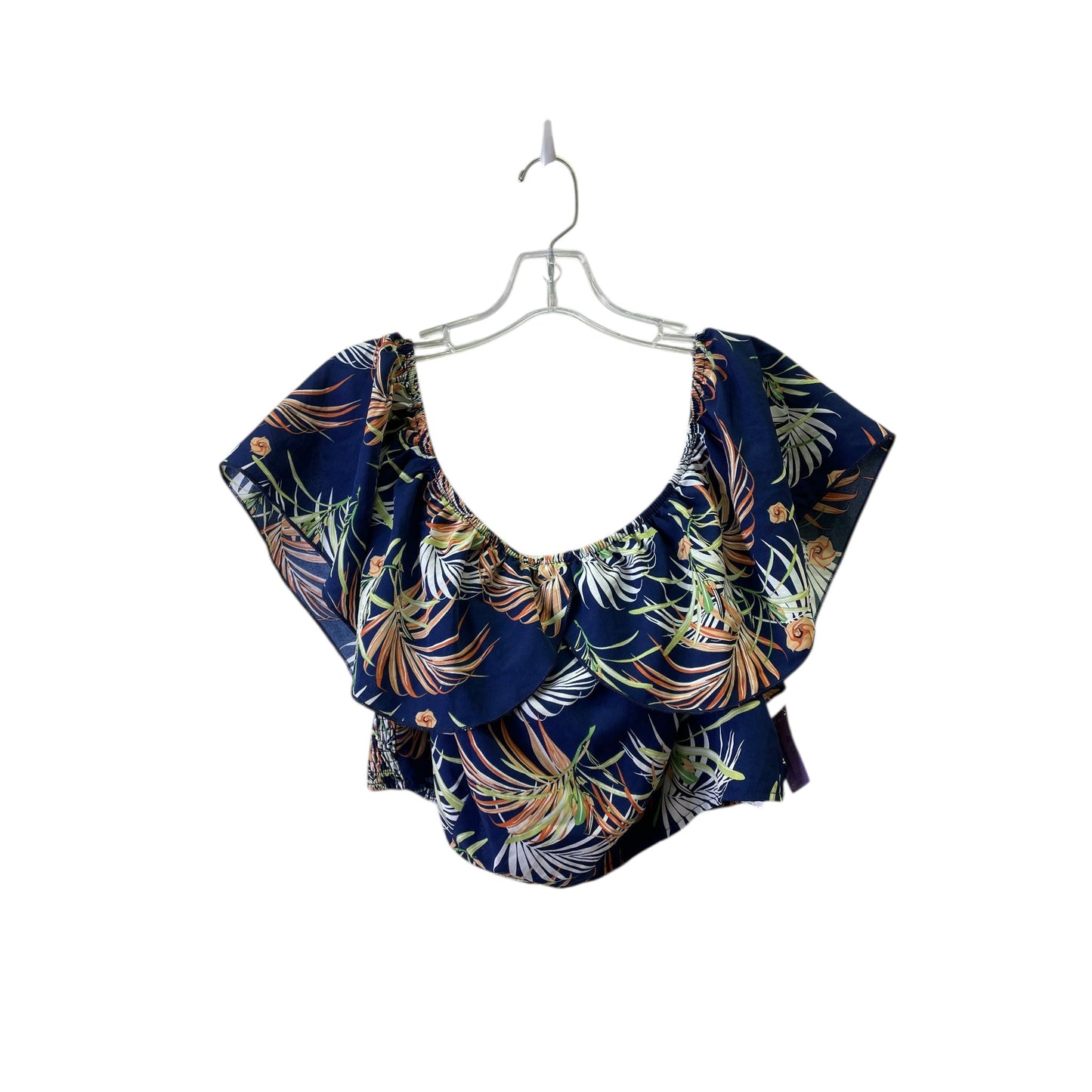 Shorts Set By Shein In Blue, Size:2X