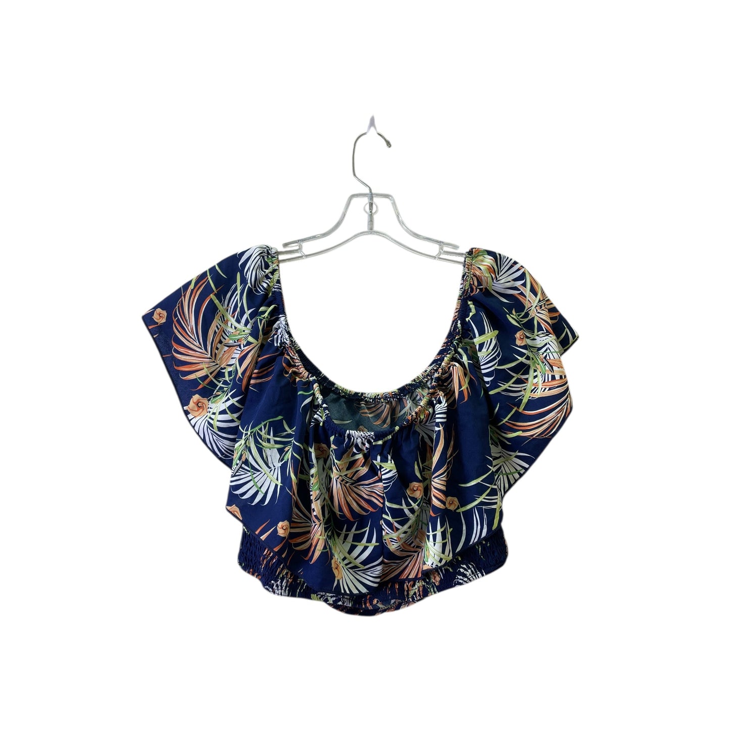 Shorts Set By Shein In Blue, Size:2X