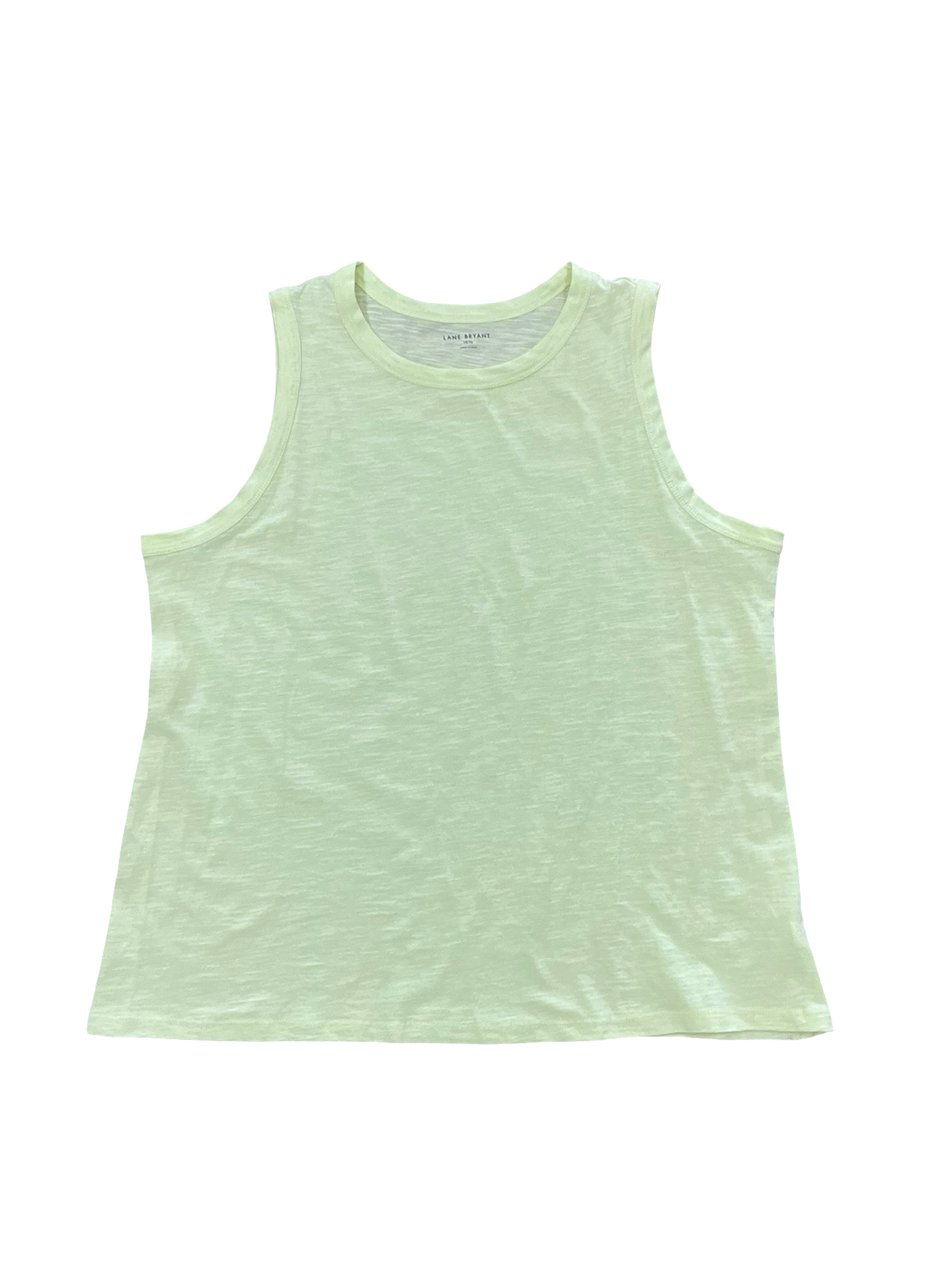 Tank Top By Lane Bryant In Yellow, Size:Xl