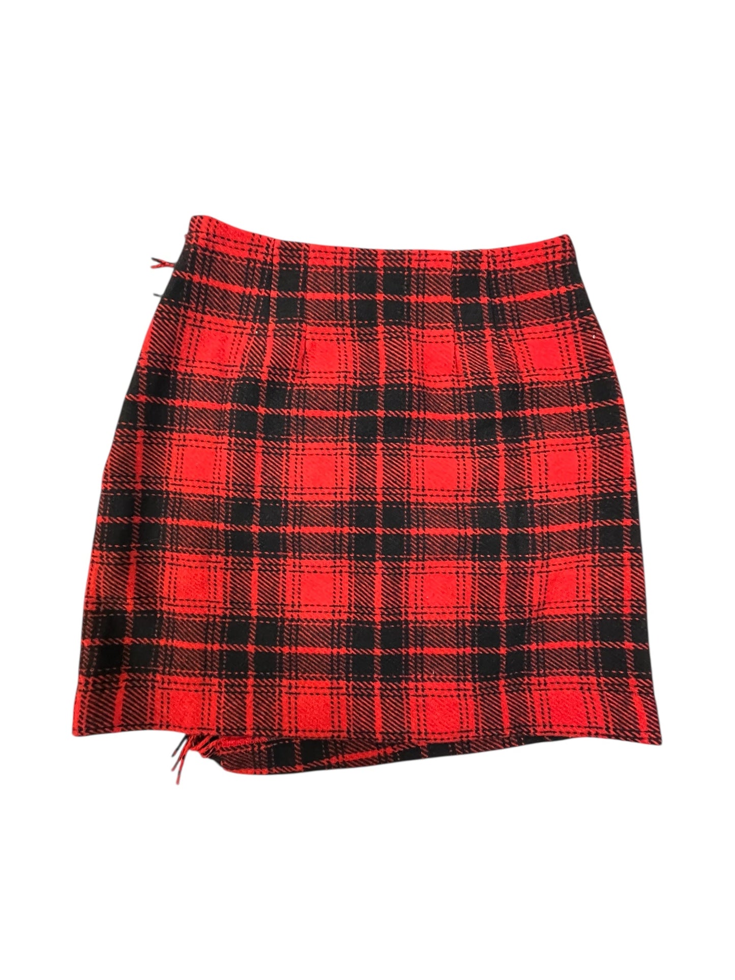 Skirt Mini & Short By Loft In Red, Size:Xsp