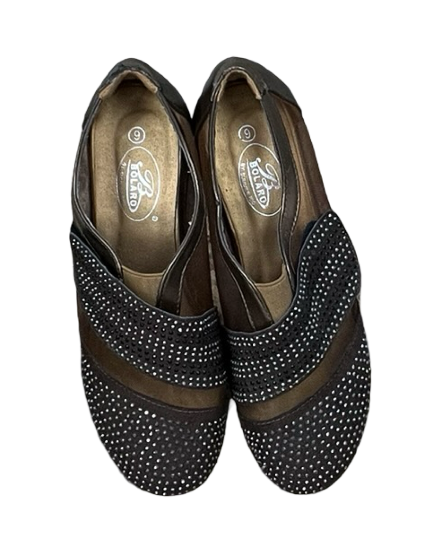 Shoes Flats By Clothes Mentor In Brown, Size:9
