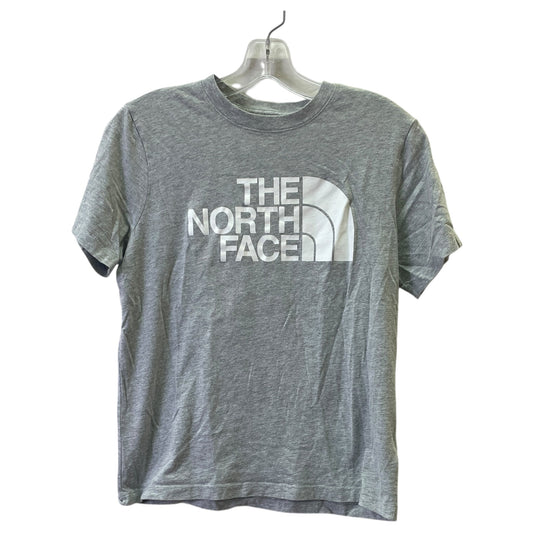 Athletic Top Ss By The North Face In Grey, Size:M