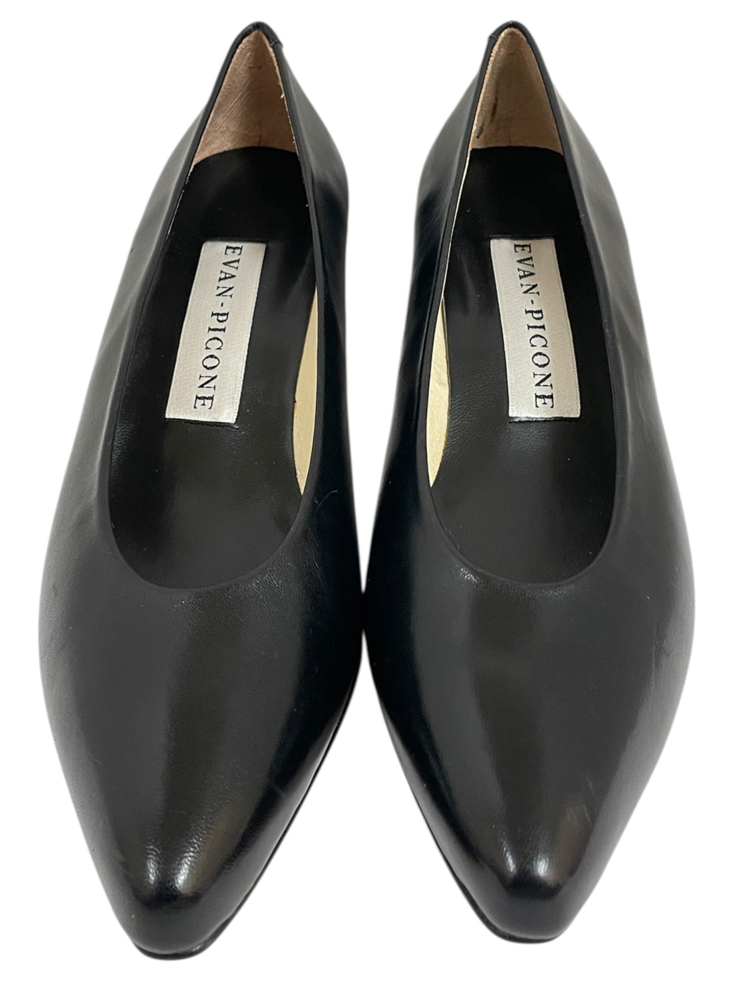 Shoes Heels Kitten By Evan-Picone In Black, Size:7.5