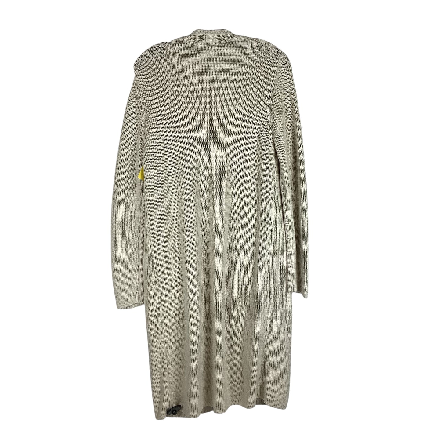 Sweater Cardigan By Banana Republic In Tan, Size: S