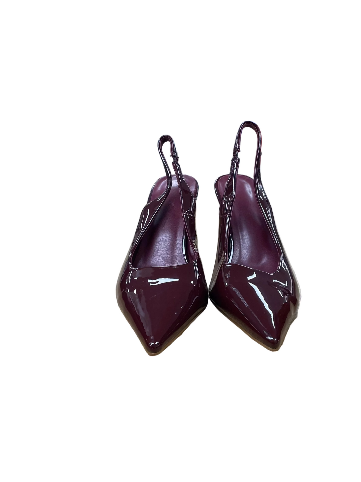 Shoes Heels Stiletto By Cme In Maroon, Size:9