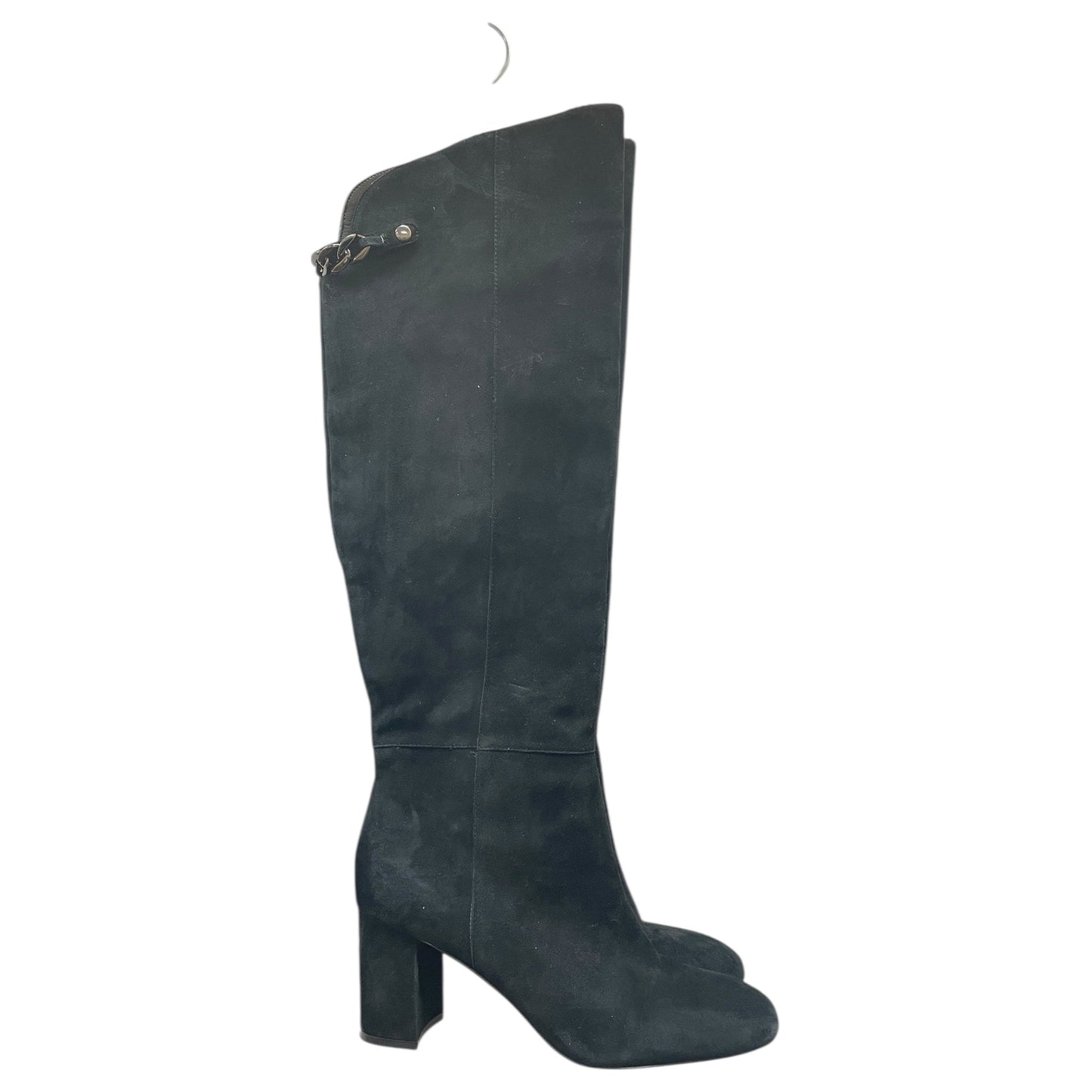 Boots Over-The-Knee Heels By White House Black Market In Black, Size:8