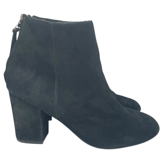 Boots Ankle Heels By Steve Madden In Black, Size:10