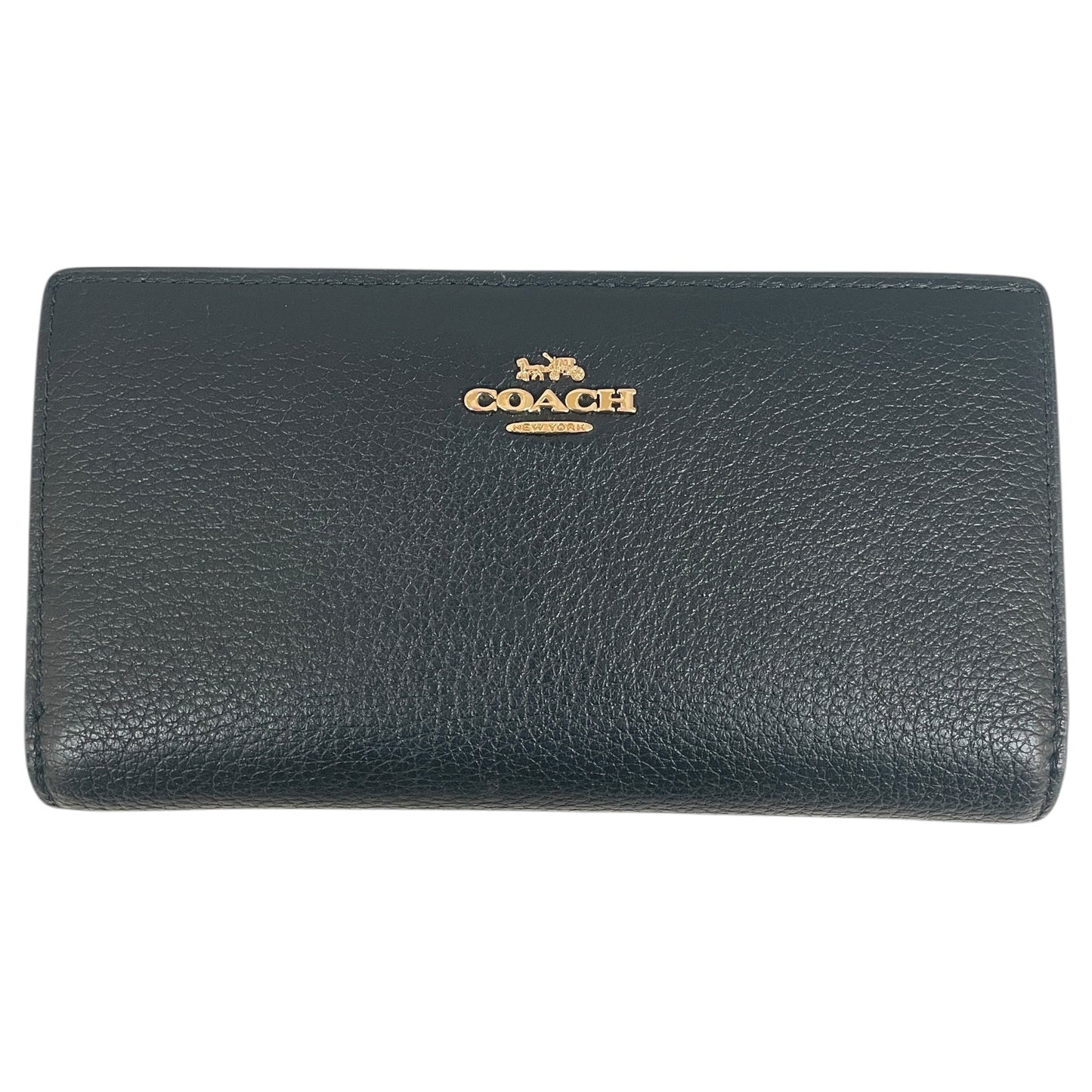 Wallet Designer By Coach In Black, Size:Medium