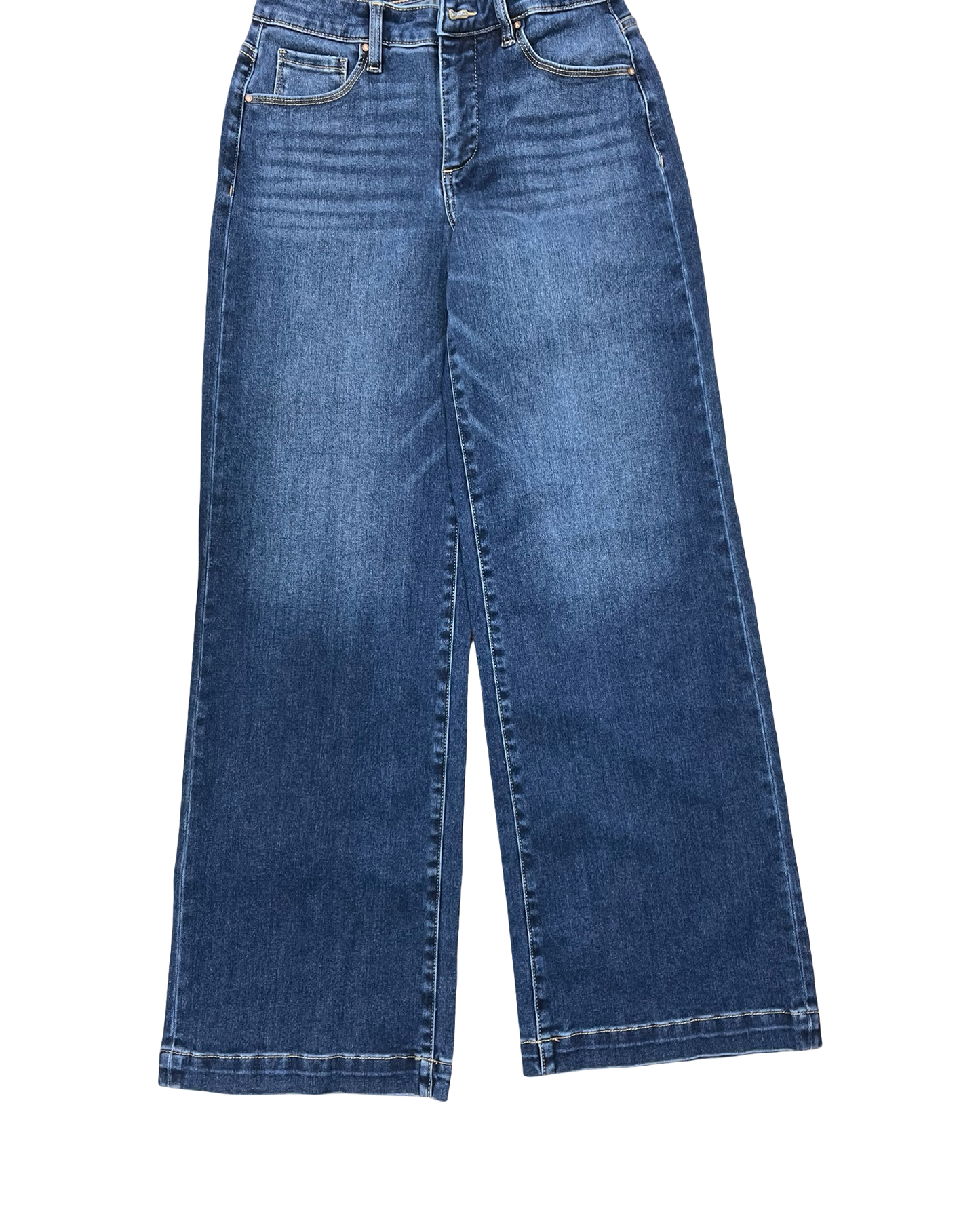 Jeans Flared By Risen In Blue Denim, Size:4