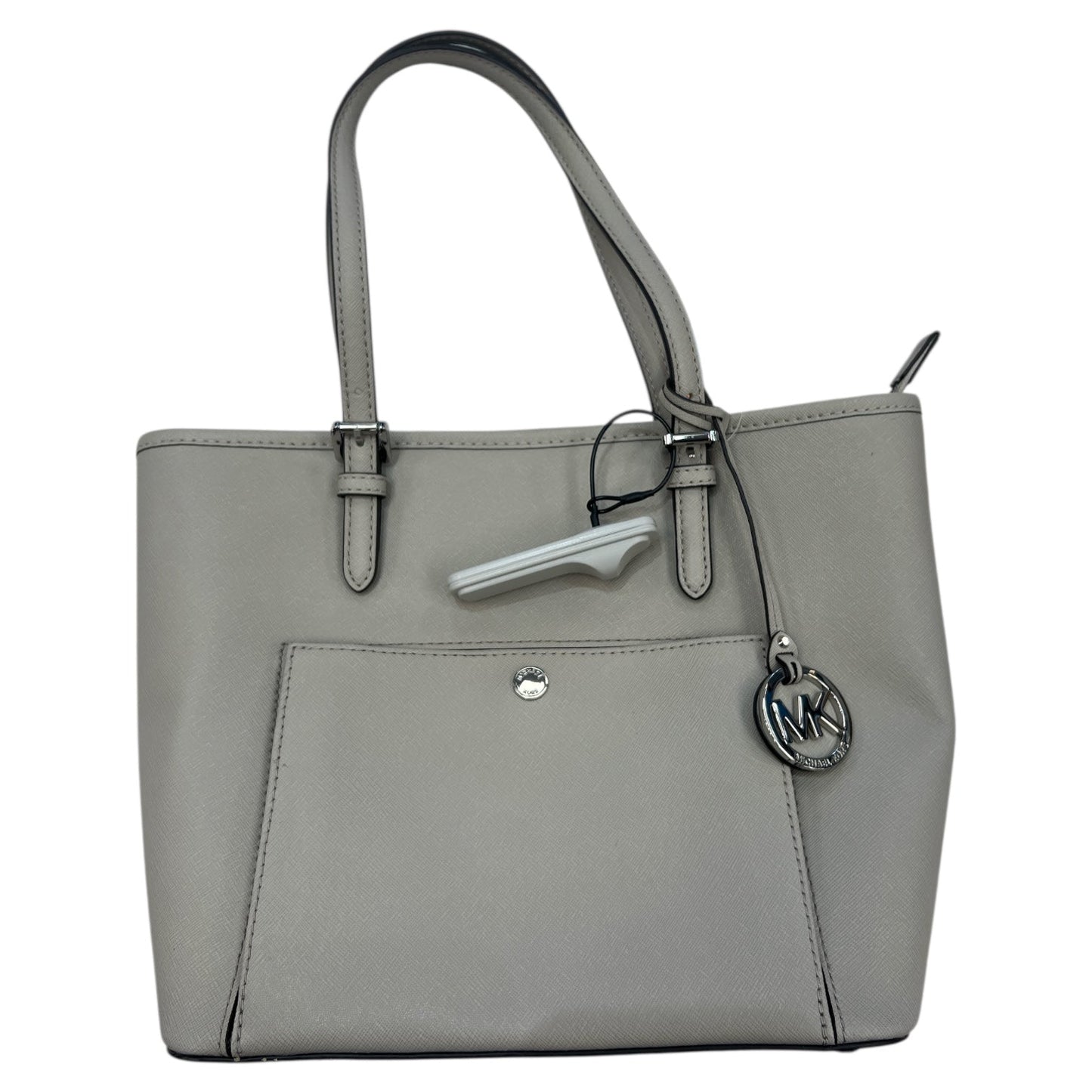 Handbag Designer By Michael Kors In Grey, Size:Medium