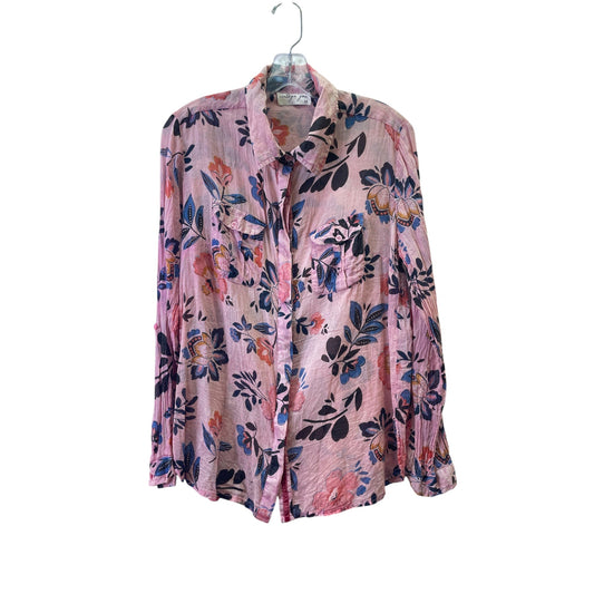Top Ls By Vintage Goa In Pink, Size:M