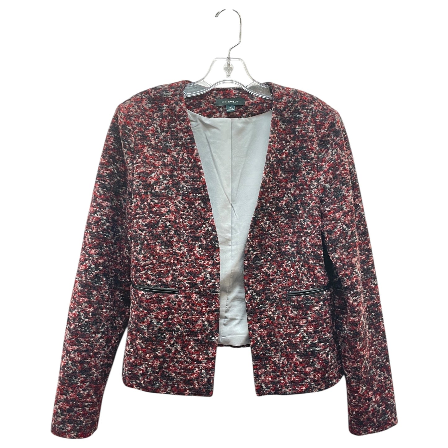 Blazer By Ann Taylor In Red, Size:M