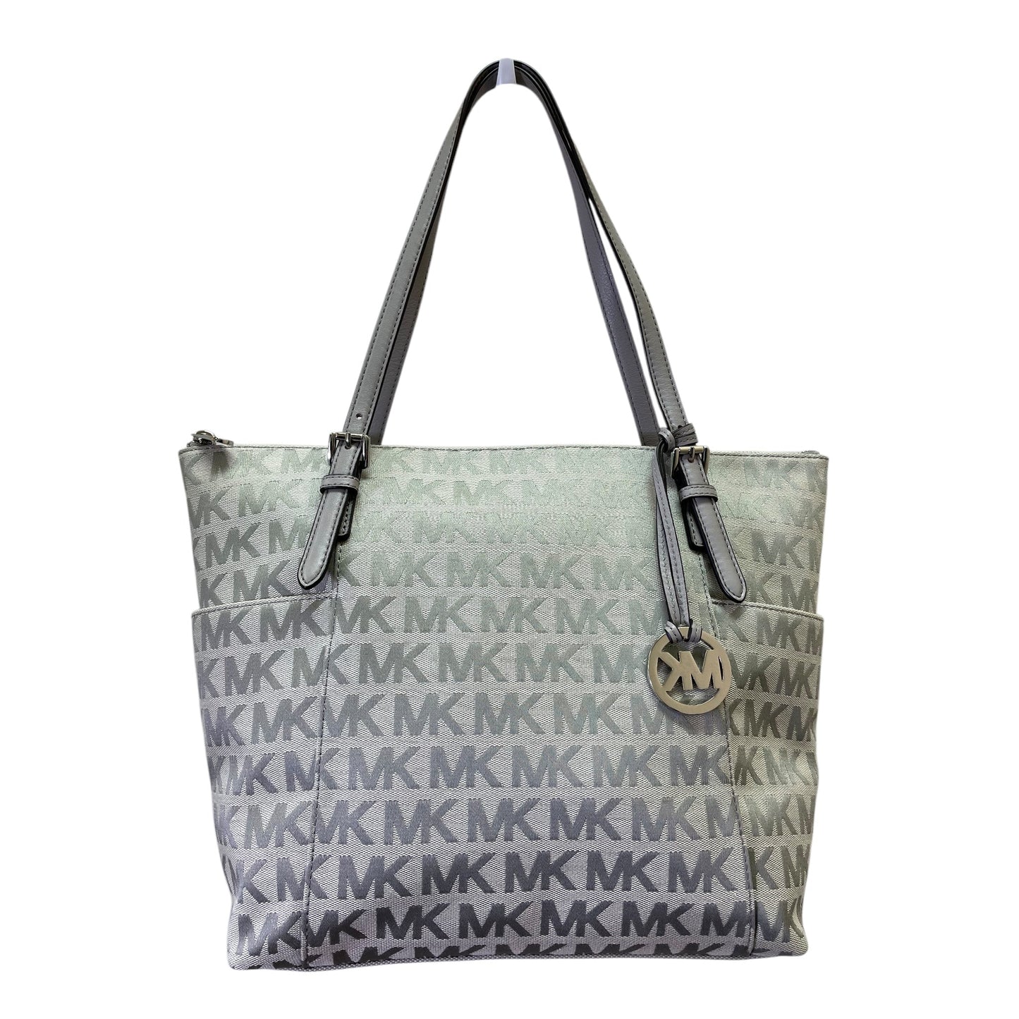 Handbag Designer By Michael Kors In Grey, Size:Large