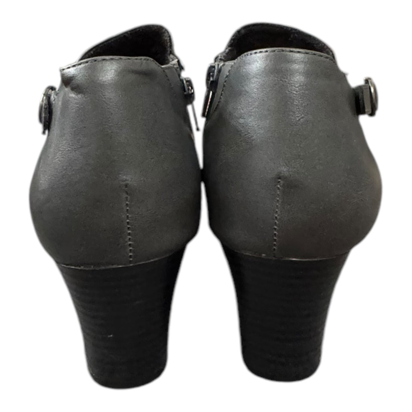 Boots Ankle Heels By Croft And Barrow In Grey, Size:10