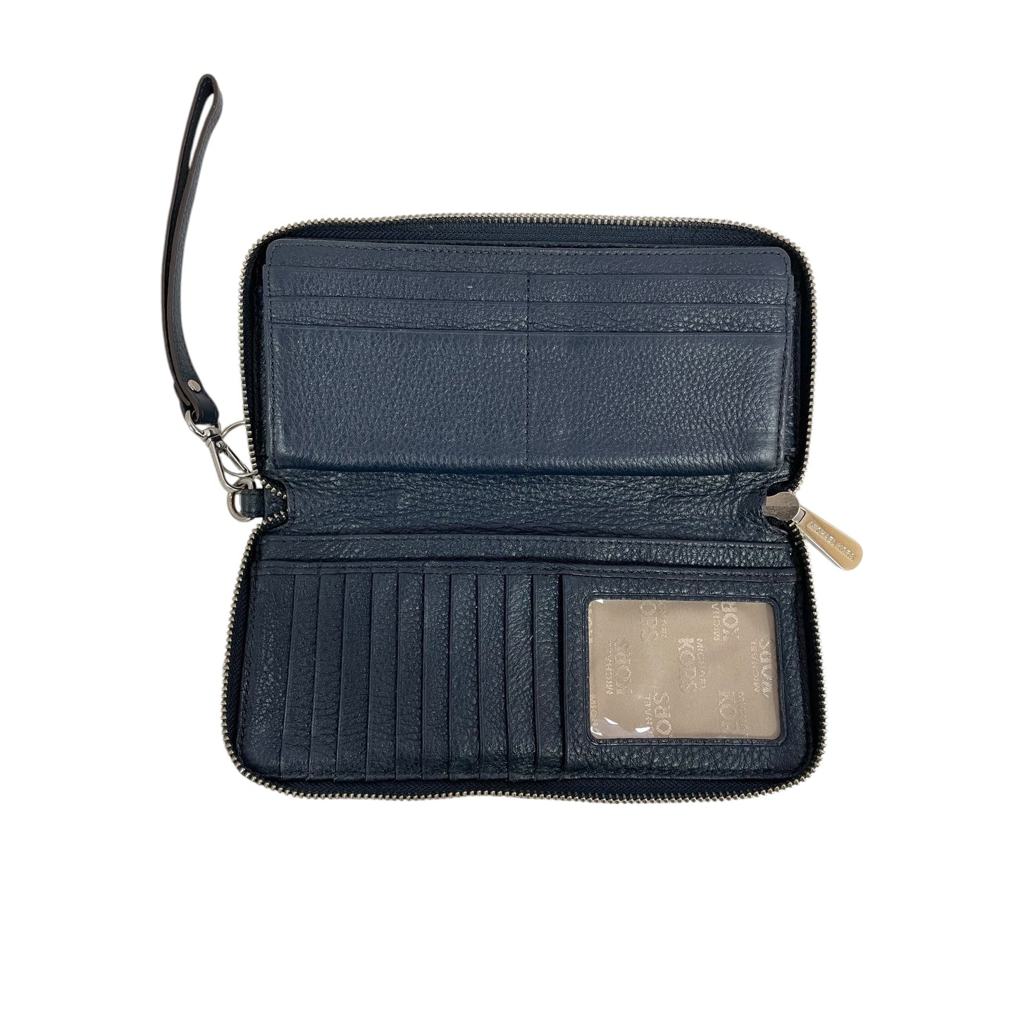 Wallet Designer By Michael Kors In Blue, Size:Large