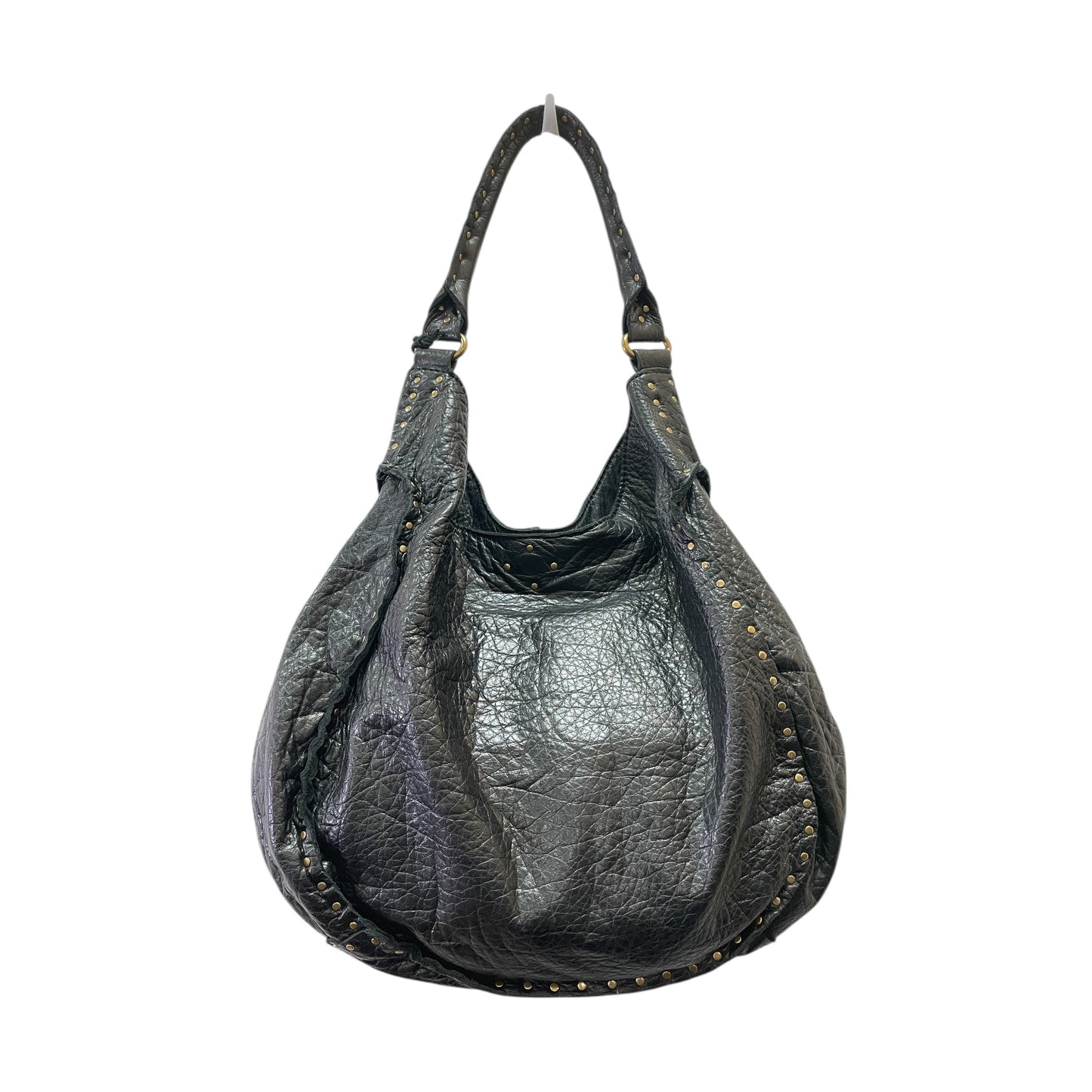 Handbag Leather By LINEA PELLE In Black, Size:Medium