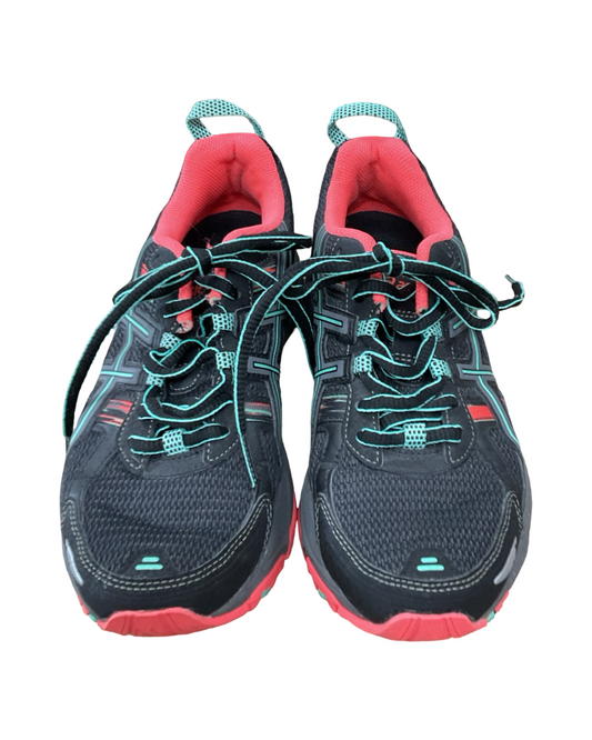 Shoes Athletic By Asics In Black & Blue, Size:5.5