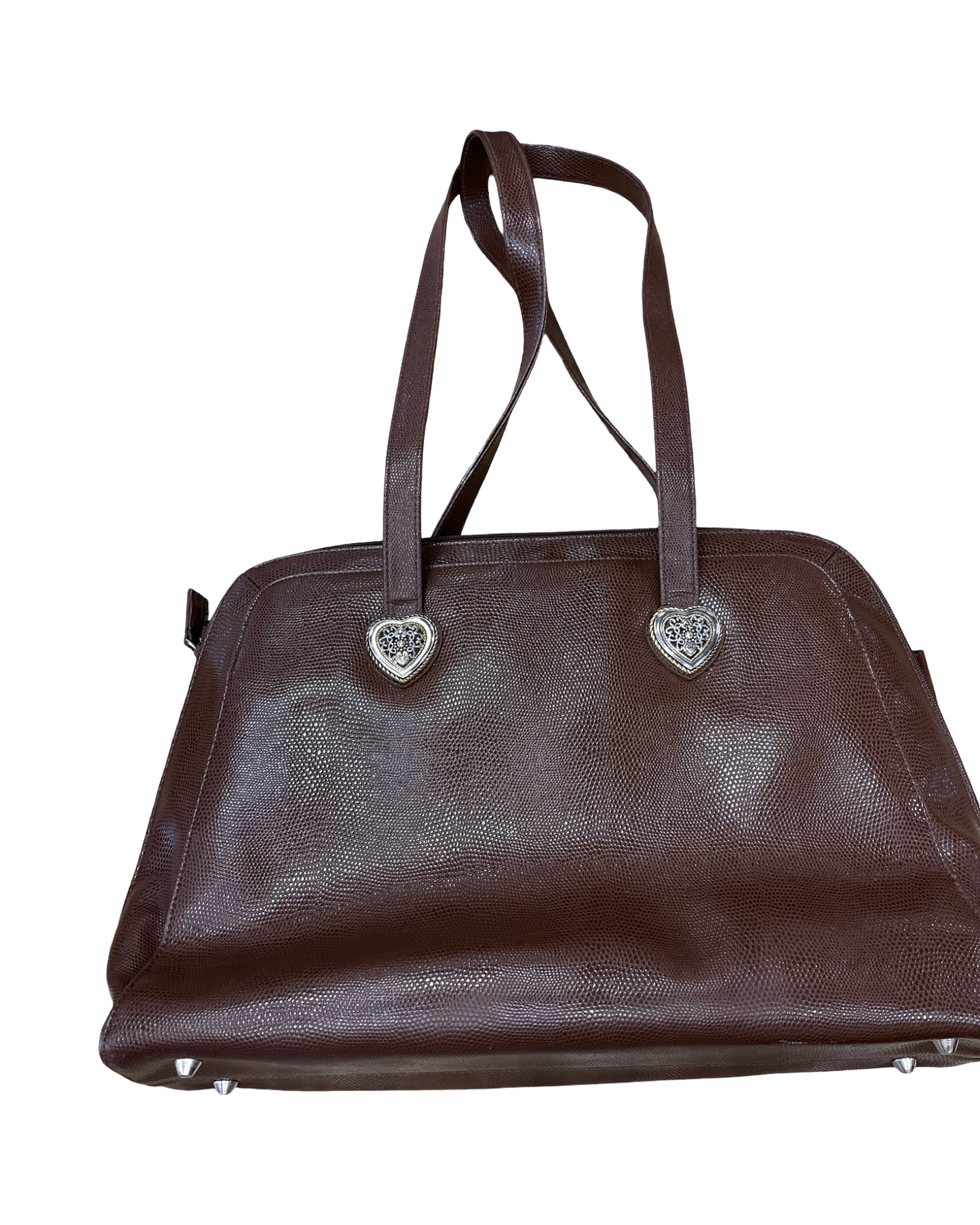 Handbag By Coldwater Creek In Brown, Size:Large