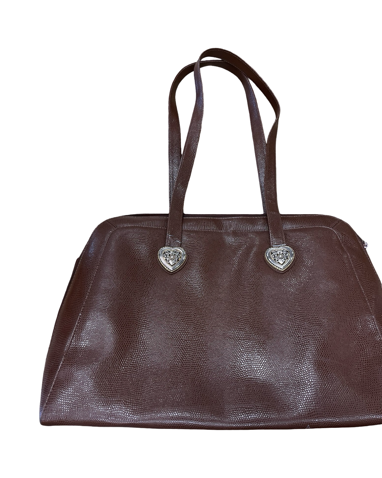 Handbag By Coldwater Creek In Brown, Size:Large