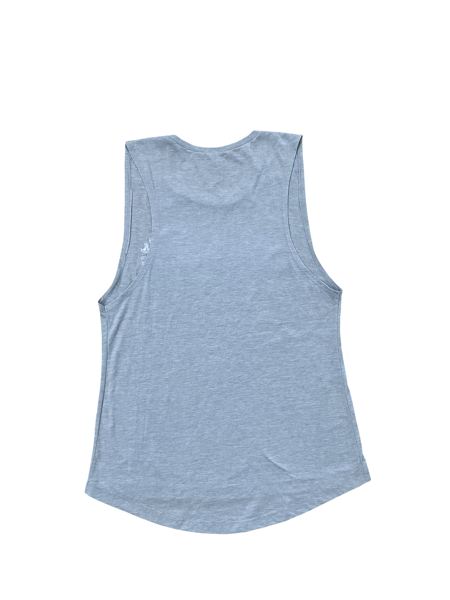 Top Sleeveless By Next Level In Blue, Size:L