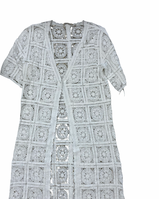 Cardigan By Soft Surroundings In White, Size:Xl