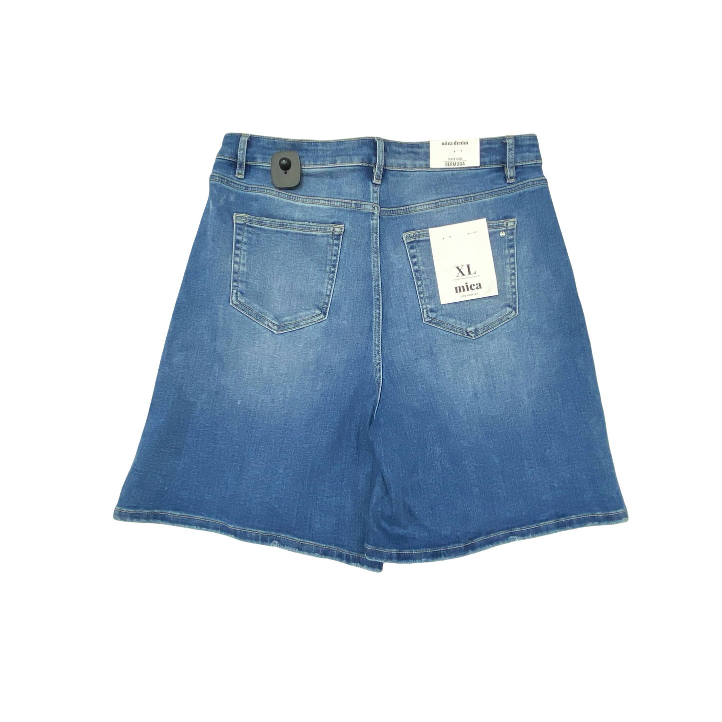 Shorts By Mica In Blue Denim, Size:Xl