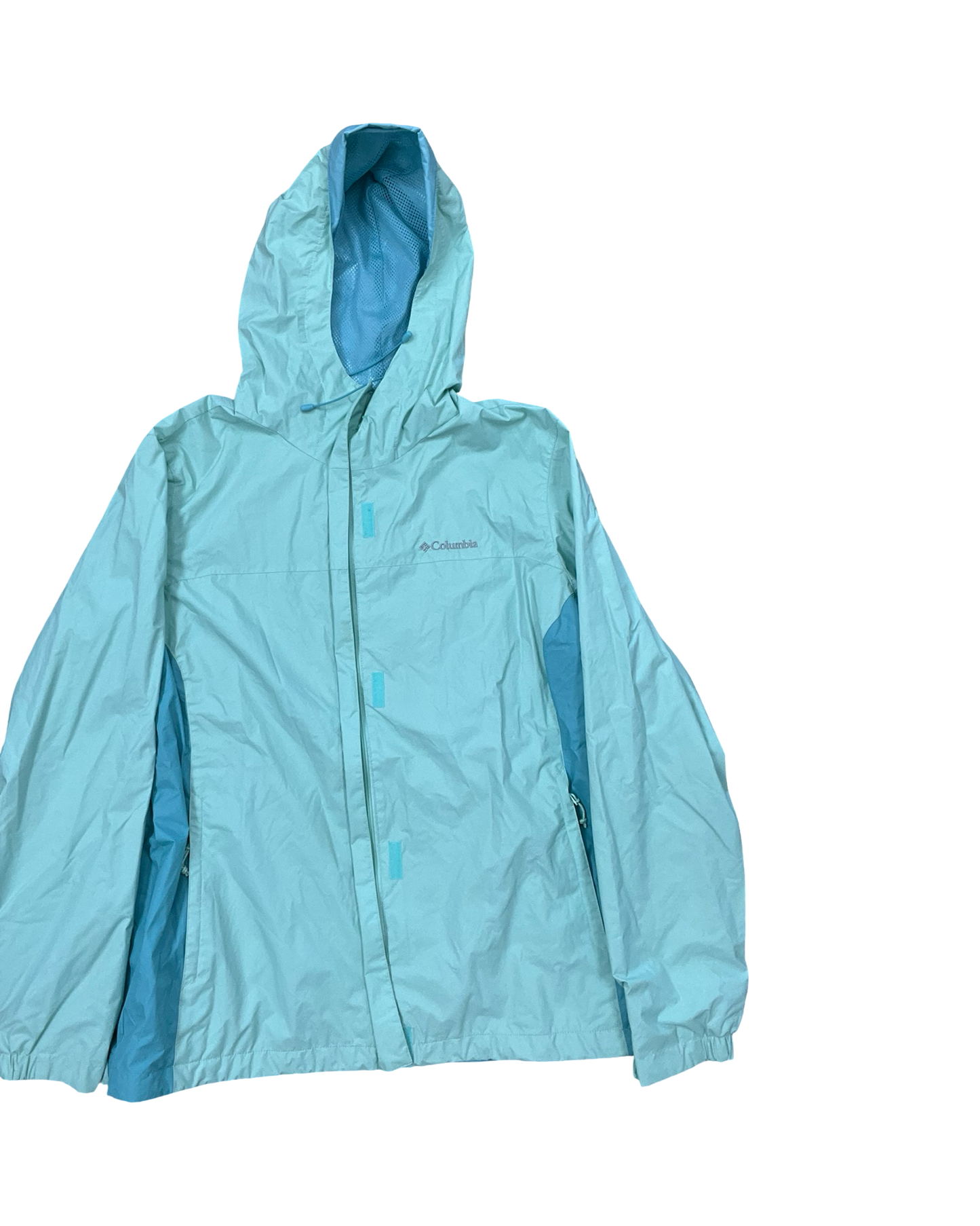 Jacket Windbreaker By Columbia In Green, Size:Xl