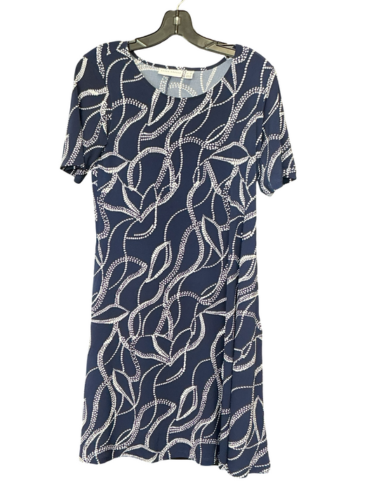 Dress Work By Susan Graver In Navy, Size:Xs